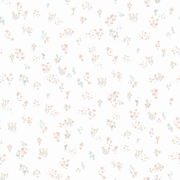 Watercolor Floral BouquetWallpaper