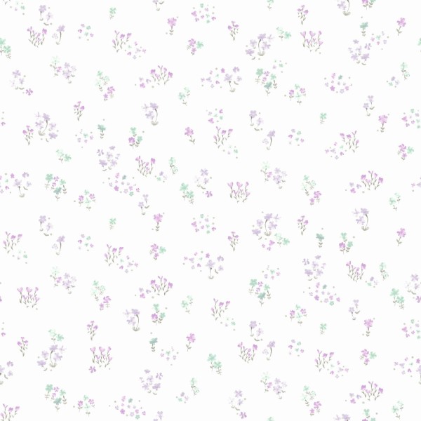 Watercolor Floral BouquetWallpaper