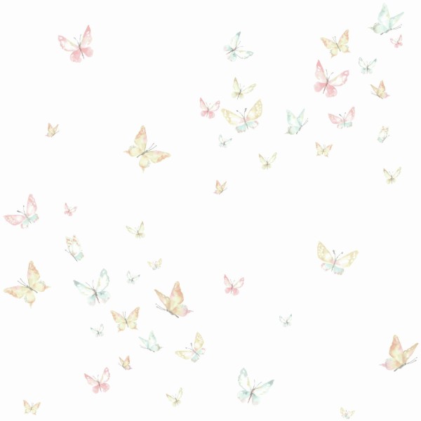 Watercolor ButterfliesWallpaper