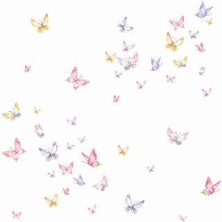 Watercolor ButterfliesWallpaper