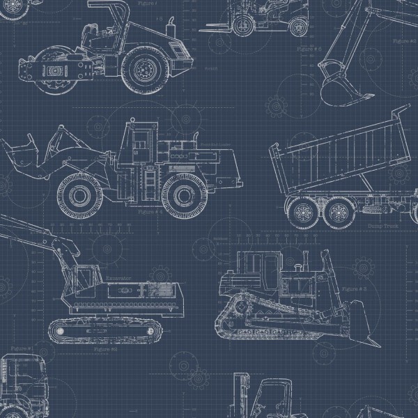 Construction BlueprintWallpaper