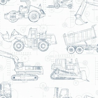 Construction BlueprintWallpaper